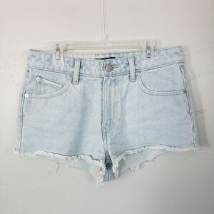 Volcom Light Wash Shorts Shorty Short Mid Rise 26